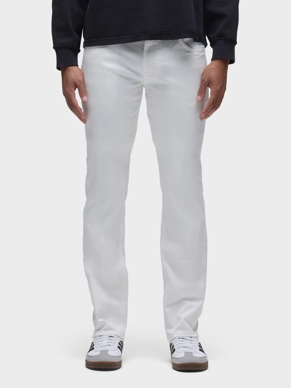 🌻NWOT Hudson Jeans Blake Slim Straight Men's White Stretch Denim Jeans Size 38